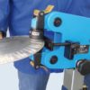Eckold HF 100 Handformer Shrinking a Metal Part