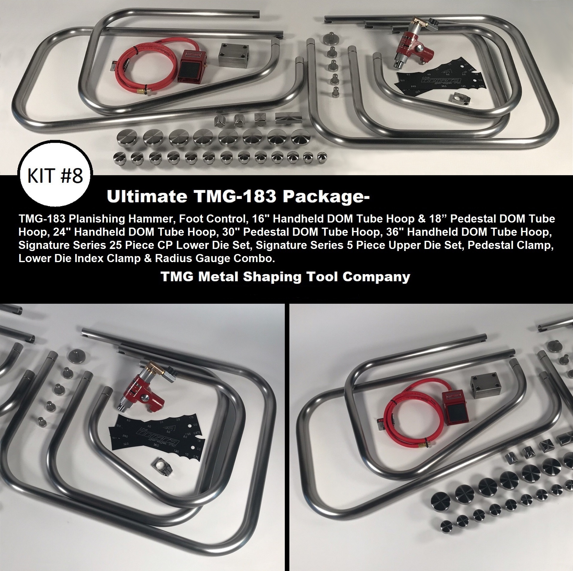 TMG-183 Portable Planishing Hammer Kit 7
