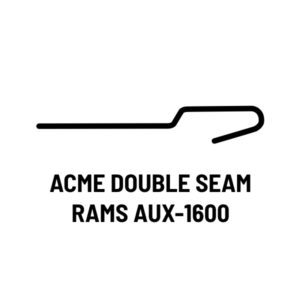 RAMS 20ga. Max Acme Double Seam Roll Set for 2014 Auxiliary Machine