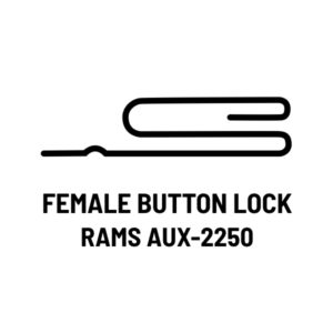 RAMS 24-28ga. Female Button Lock Roll Set for 2014 Auxiliary Machine